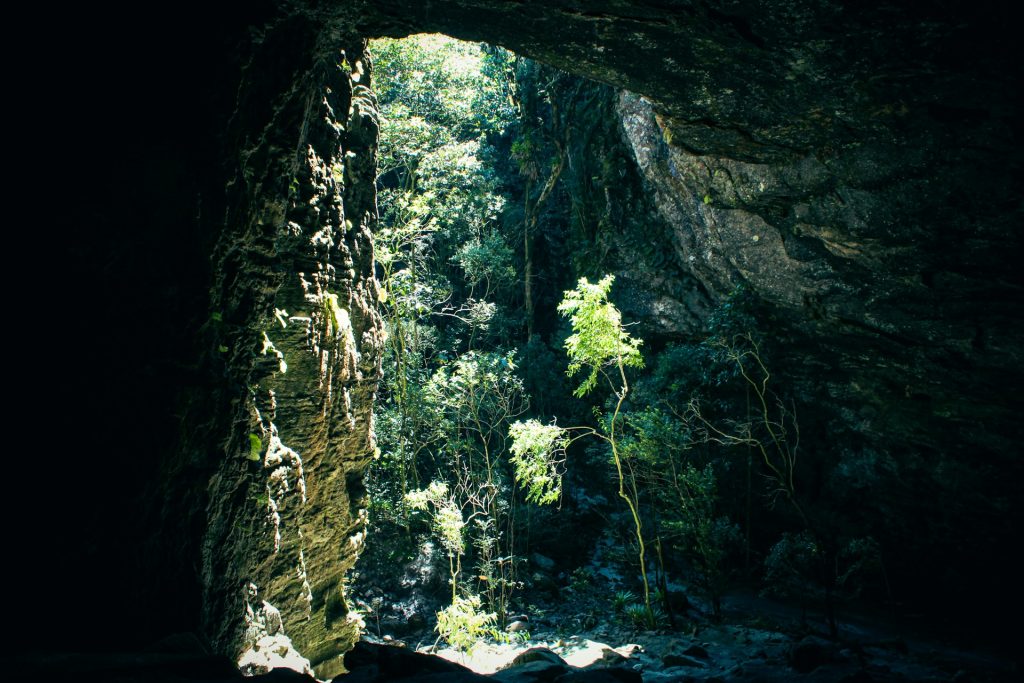 A Cave at Ibitipoca State Park, in Minas Gerais, Brazil.