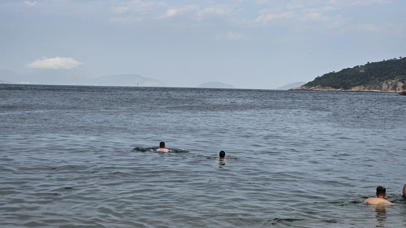 Natación en Río de Janeiro.