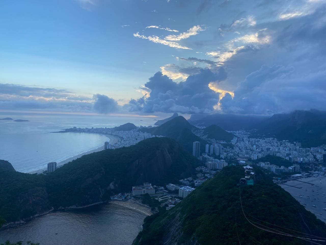 the view from the sugar loaf