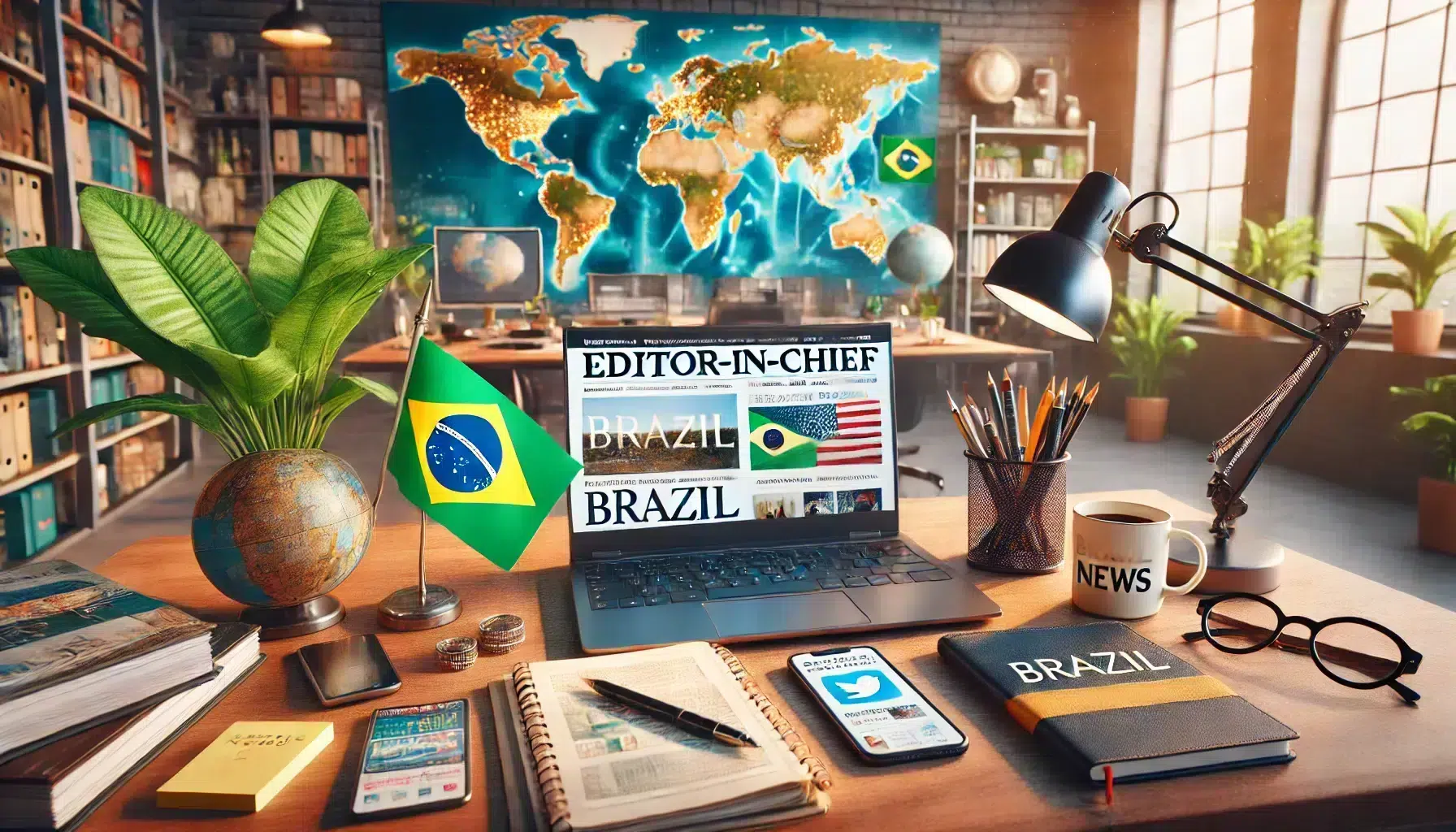 Editor-in-Chief of Brazil News Online.